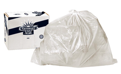 Performance Plus (7-10 gallon) Trash Bags, 20 ml, 24x24, Clear, 1000/bx