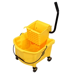 Mop Bucket Combo, 26 Quart, Side-Press Wringer