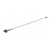 Fiberglass Dust Mop Handle Clip On, 60"- White