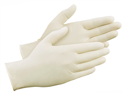 Lifeguard Latex Grip Medical Gloves, 5 mil, Large, 1000/cs