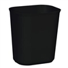 Rubbermaid Commercial Fire Resistant Waste Basket 14qt Black