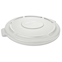 Rubbermaid Brute 32 Gallon Flat Lid, White