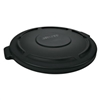 Rubbermaid Brute 44 Gallon Flat Lid, Black