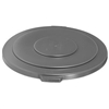 Rubbermaid Brute 55 Gallon Flat Top Lid, Gray