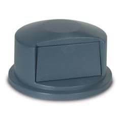 Rubbermaid Brute 55 Gallon Dome Top Lid, Gray