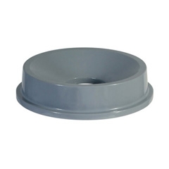 Rubbermaid Commercial Untouchable Round Funnel Top, Gray