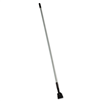 Rubbermaid Commercial Snap-On Fiberglass Dust Mop Handle, Gray/Black