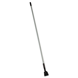 Rubbermaid Commercial Snap-On Fiberglass Dust Mop Handle, Gray/Black