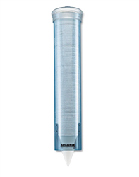 San Jamar Cone Cup Dispenser, Polar Blue