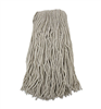 Boardwalk Cut-End Wet Mop Head, Cotton, #32, White, 6/cs