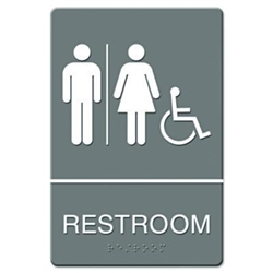 Men & Women Restroom w/ Wheel Chair