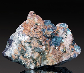 FLUORITE AND CHALCOPOYRITE