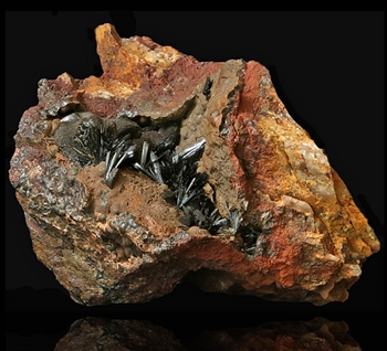 VIVIANITE ON SIDERITE