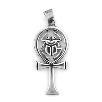 Scarab & Ankh Pendant