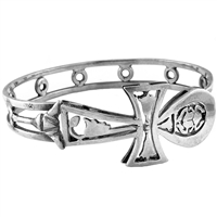 Scarab Ankh Bangle