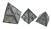 Three Egyptian Pyramids Stone Set (Gray) Large