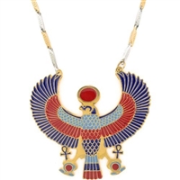Egyptian Jewelry Horus Pendant with Chain