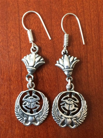 Scarab Earrings