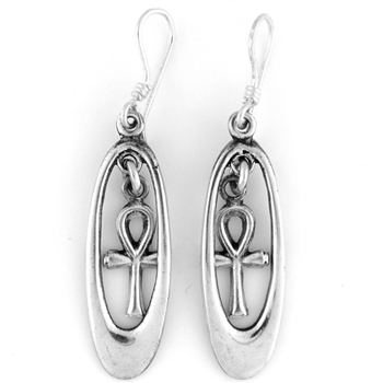 Ankh Earrings