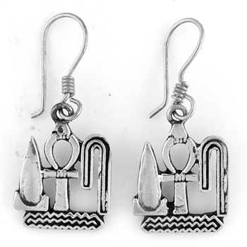 Ankh Earrings - Large