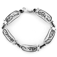 Egyptian King & Queen Cartouche Bracelet