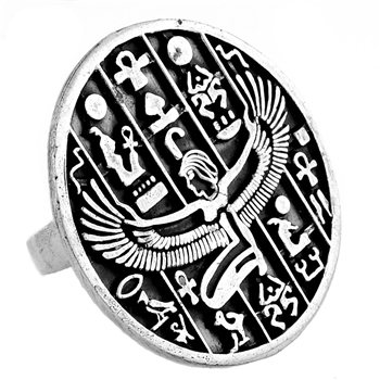 Winged Isis Ring