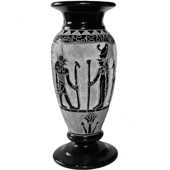 Hand Engraged Egyptian Stone Vase