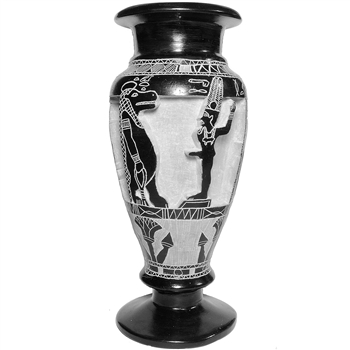 Hand Engraged Egyptian Stone Vase