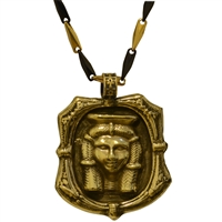 Bronze Ma'at Hieroglyphic Pendant | Egyptian Jewelry