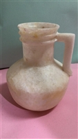 New Museum Replica Handcrafted Alabaster Vase by Kemet Art 30 cm x20 cm