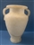 Egyptian Museum Replica Hand Carved Alabaster Vase 10 x 7 inches