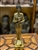New Egyptian Handcrafted Osiris Gold Leaf Statue 10 inches High