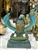 New Egyptian Scarab Statue with Anubis Museum Replica (14 x 12 Inches)
