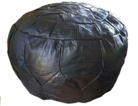 Egyptian Morrocan Handmade Genuine Leather Ottoman Pouf XL ( Empty )