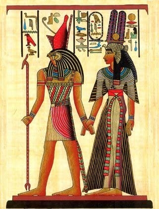 Horus and Isis Large