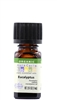 Aura Cacia organic essential oil of Eucalyptus (Radiata) , .25 fl. oz, 7.4 ml