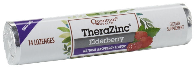 Immune support elderberry zinc lozenge