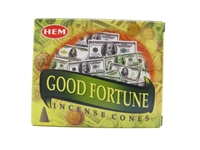 Hem brand incense cones good fortune