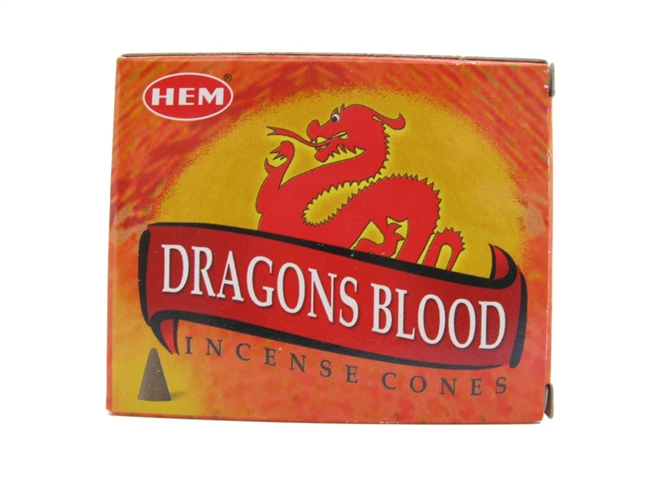 Hem brand incense cones dragon's blood