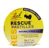 Bach Rescue Remedy pastilles, black currant flavor.  35 pastilles in round tin.