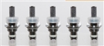 Five (5) Replacement Coil Units For The Kanger EVOD BCC Clearomizers