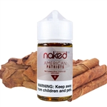 Naked 100 American Patriots Tobacco E-Liquid - Made in the USA!