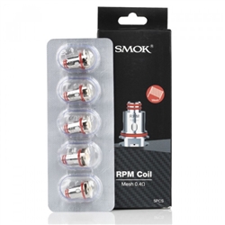 Five (5) SMOK RPM Nord 2 Pod System Replacement Coils .4 or .6 ohm