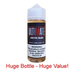 Ultimate Vapor Arctic Rush E-Liquid 120ml - Made in the USA!