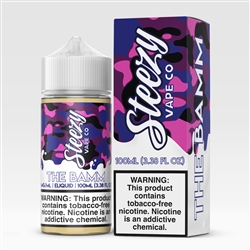 100ml of Steezy The Bamm E-Liquid-Hand Made in USA!