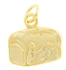 I am the Bread of Life Pendant (Gold Tone, Small)