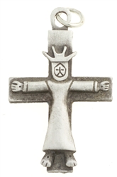 Pewter Cristo Rey Cross