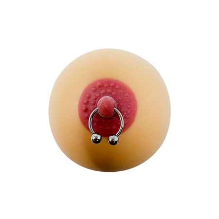 Pierced Eezy Squeezy - Curved Barbell
