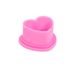 Heart Shaped Pigment  Cups