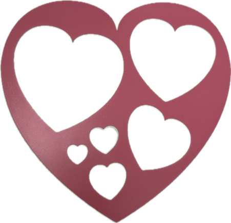 Heart Stencil Template
